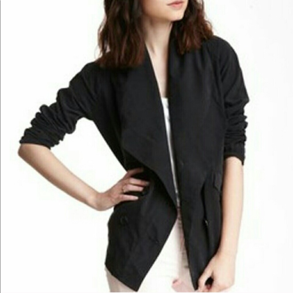 bb dakota & jack gabriele wide shawl collar jacket
